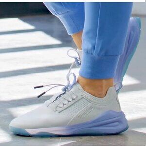 Clove Matter Comfort Gray Blue Nursing Shoes Sneakers Women US 8.5